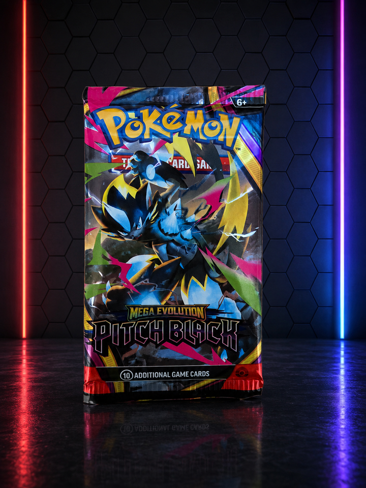 Pokemon TCG: Mega Evolution—Pitch Black Soft Booster Pack (English)