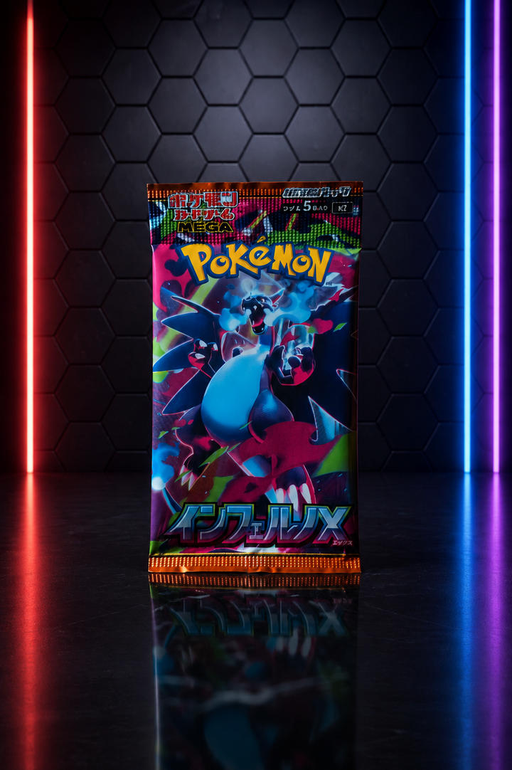 Pokémon Inferno X (M2) Booster Pack – Factory Sealed (Japanese)